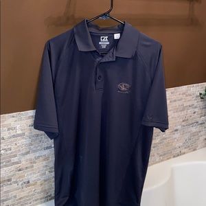 Mizzou college polo shirt size large - university of Missouri